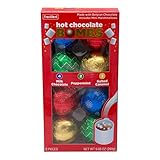 Frankford Hot Chocolate BOMB Variety Pack of 8 Individually Wrapped Hot Cocoa Balls, Salted Caramel,...