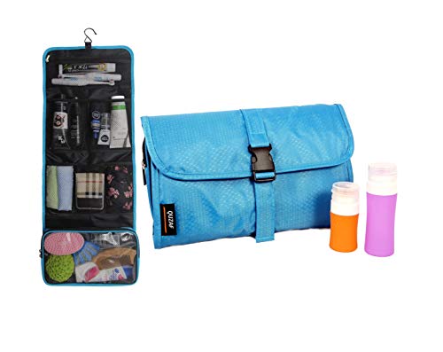 Hanging Toiletry Travel Bag for men & women| Waterproof cosmetic organizer bag|Free leakproof