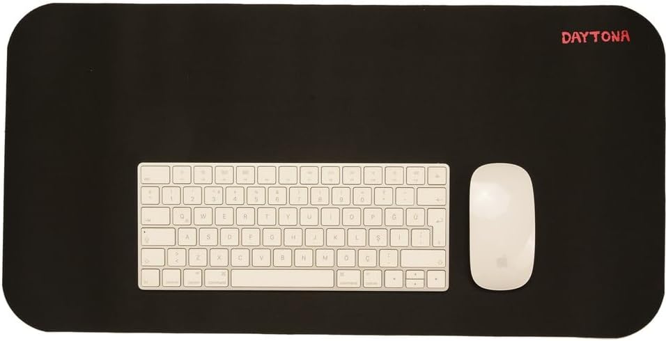 Daytona Speed 30cm X 60cm Masaüstü Oyun Gaming Ofis Baskısız Kaymaz Mouse Pad - Oyun İçin Mousepad - Lacivert (Siyah)