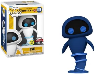 Funko Pop! Disney: Wall-E - Eve Flying - Glow in The Dark - Collectible Vinyl Figure - Gift Idea - Official Products - Toys for Kids and Adults - Movies Fans image 3