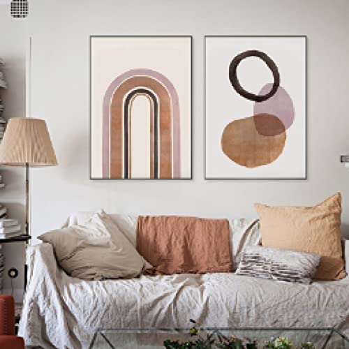 Art Impression Sur Toile Boho pour décorer un salon moderne et chaleureux - 2