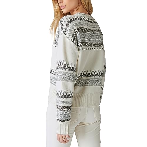Image of Lucky Brand Fairisle Crew Sweater