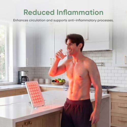 Image of Nanoleaf Red Light Therapy Panel for Face & Body, 160 Dual Chip LEDs