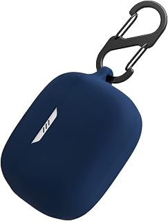 Anvique Silicone Case Cover for JBL Wave Beam, JBL Vibe Beam (Blue)