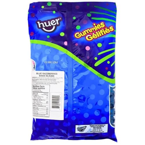 Huer Bulk Blue Razzberries Gummies 1 kg miniatura 6