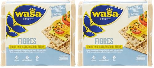 Wasa Crackers Fibres 230 g (Lot de 2)
