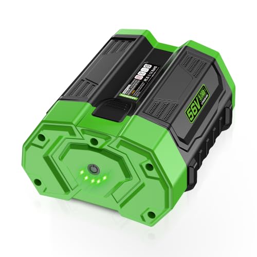 Aegiron Replacement for EGO 56V Battery 5.0Ah, Compatible with All EGO 56 Volt Lithium-lon Battery Power Tools, for EGO Battery BA5602, BA5600, BA1400T