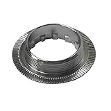 12 Zähne Campagnolo Unisex – Erwachsene HG 10 Verschlussring, Silber, Einheitsgröße