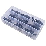 Kit di collegamento rapido per sistema di alimentazione diesel, con diametro interno da 7,89 mm, 9 mm, 9,89 mm, per manutenzione tubi, kit da 24 pezzi in ABS
