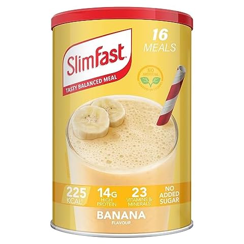 SlimFast Banana Flavour Meal Replacement Powder Cover