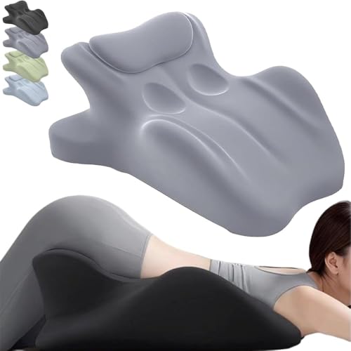 Oreiller en coin de 27 degrés pour couples, coussin de soutien ergonomique en mousse à mémoire de forme pour moments intimes, oreiller multifonction pour yoga, lecture et repos avec housse amovible et