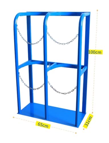 Support réservoir oxygène et porte-bouteille gaz propane robuste - 3