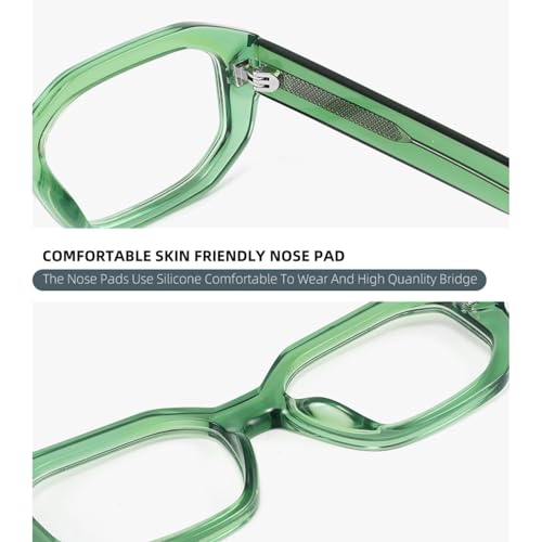 Lunettes faites à la main en acétate épais : la solution pour petits visages - 4