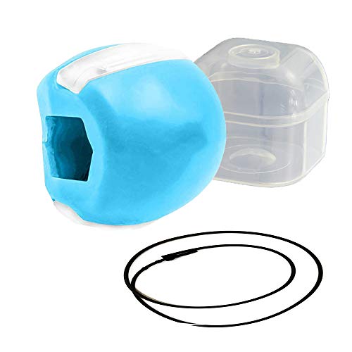 TDCQ Ejercitador de Mand�bula Facial,Bola de Ejercicios de Mand�bula,Tonificador Mandibula,Ejercitador de Mandibula y Cuello,Tonificador Facial,Ejercitador de Cuello