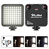 ULANZI VL81 Luce per Video, Led Usb con 3 Cold Shoe, Batteria Ricaricabile 3000mAh, Bicolore Dimmerabile 3200K-5600K CRI95+, Luce Fotografica Portatile per YouTube Tiktok Videoconferenze DSLR Vlog