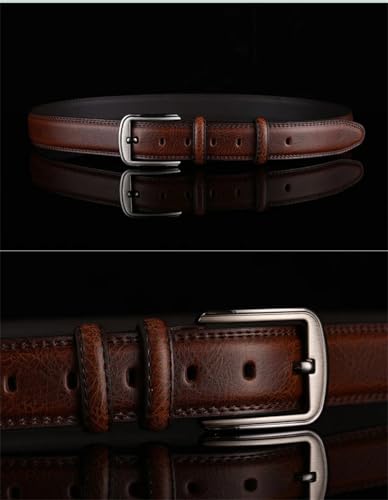 Men's Cowskin Leather Belts Male Designer Business Waistband Crafts For Adults Jeans Belts Accessories2