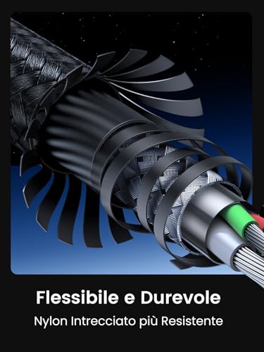 UGREEN 2Pack Cavo USB C PD 60W, Cable Type C Compatible con iPhone 16/15 Plus Pro Max, iPad Air, Galaxy S24/S23/S22/A54, Redmi, Pixel 9/5/7, PS5, Drone, ecc 1M - Immagine 4