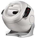 Automatische Rührfritteuse, 360° drehbare Trommel, IH Induktionsheizung, Smart Touchscreen, drei einstellbare Einstellungen, 6L große Kapazität für vielseitiges Kochen
