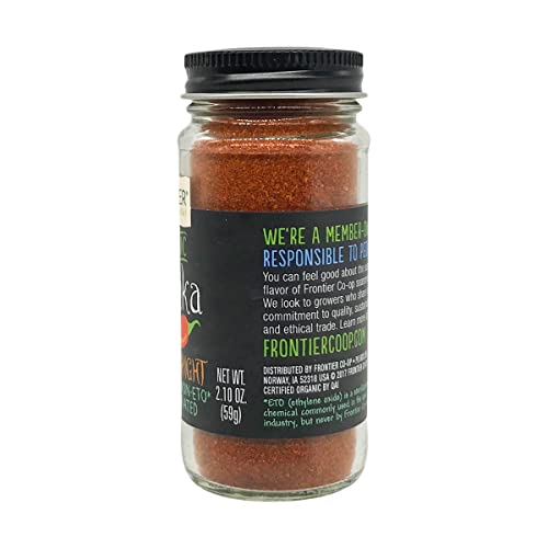 Frontier Herb Organic Ground Paprika, 2.1 Oz #TOP3