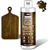 Water Based Wood Stain - Walnut |Wood Varnish for Indoor & Outdoor Furniture, Wardrobe, Cabinets, Doors, Low Odor & Non-Toxic, Fast Drying, Multiple Classical Finishes - 8.5fl.oz / 250ml