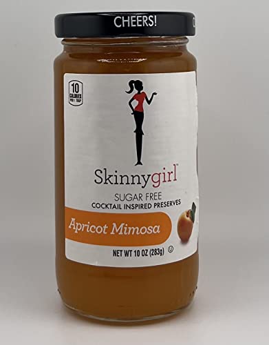 Skinny Girl Sugar Free Preserves And Jams Variety Pack Of 5 Flavors- Blackberry Mule, Strawberry Rose, Apricot Mimosa, Merlot Grape, Raspberry Bellini Sugar Free Jelly By Snackivore. #TOP4