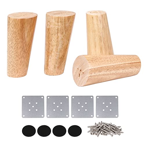 BQLZR 12cm Altura Madera Color Oblicuo Cónico Confiable Muebles de...