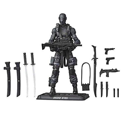 Hasbro G.I.Joe Retro Collection Snake Eyes 3.75-Inch,E9056