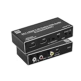 ★ DISFRUTE VISUAL ULTRA HD 4K: Admite HDCP 2.2, HDMI2.0b, 4K @ 60HZ, RGB4: 4: 4, Full HD, UHD, HDTV, Deep Color a 36bit, también compatible con 4K @ 30HZ y 1080P. Ancho de banda máximo de 18,2 Gbps. (Nota bondadosa: no es compatible con DVI)