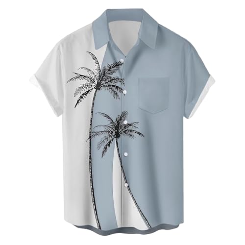 Chemise hawaïenne homme pour vos vacances d'été et journées décontractées à la plage