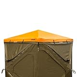 CAGE PERMANENT HUB BLIND, Blaze Orange Safety Cap, for Use with R30 Permanent Hub Blind, Safety During Hunting, Attaches Quickly and Easily, Blaze Orange, CBA700
