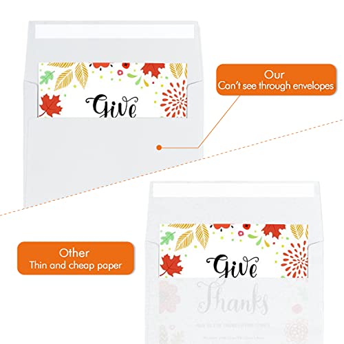 image for AZAZA A6 White Envelopes 4X6 100 Pack - Quick Self Seal,For 4x6 Cards|