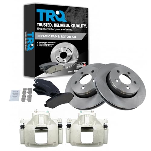 Front Brake Pad & Rotor Kit for Dodge Nitro & Jeep Liberty