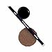 Lune+Aster Eye Definer Duo Brush | Dual-Ended Eye Makeup Brush To Apply Eyeliner, Blend Eyeshadow. Made with Alumium Handle, Vegan Bristles.