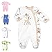Baby Sweets® Baby Strampler für Mädchen und Jungen Rentier Motiv/ Strampler als Unisex Baby Schlafanzug / Baby Erstausstattung Neugeborene bis Kleinkinder/ Strampler Größe Newborn 12 Monate (80)
