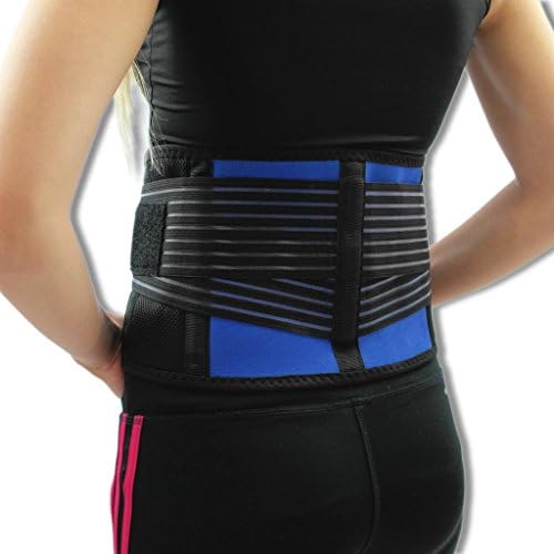 NeoPhysio Breathable Neoprene Lower Back Support Belt - L = 32-36"