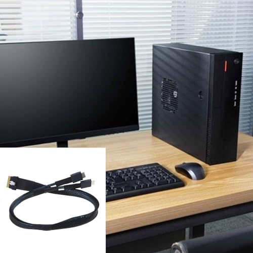 Cable SlimSAS SFF-8654 8X a Oculink SFF-8611 4X 4ix2 estandarizado 4