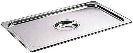 Stainless Steel 1/3 Gastronorm Container Pan Lid, Bain Marie, Gastro Food