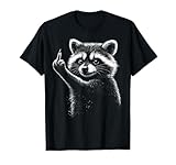 FRECHER WASCHBÄR MITTELFINGER - Lustig Wäschbären