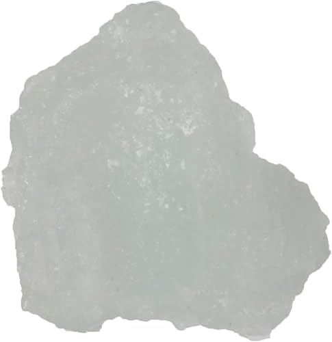 GEMHUB 21 CT Natural Reiki Healing Águila Cielo Aguamarina Piedra preciosa para terapia de cristal, equilibrio de chakras, meditación, Tumbling