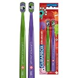 Curaprox CS 5460 Ultra-Soft Toothbrush Set, Special Edition Happy Kids, 2 Pack