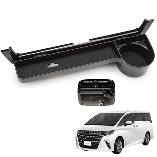 Glealcco 新型 アルファード/ヴェルファイア40系 に適合 アクセサリー センターコンソールトレイ コンソールスマホホルダー ドリンクカップホルダー 専用カスタム 内装パーツ (ドリンクカップホルダー)