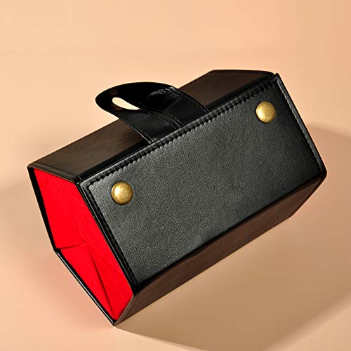 Multiple Leather Sunglasses Travel Organizer Case Foldable Eyeglasses Storage Box Portable Eyewear Display Containers