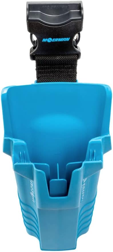 Moerman Toolholder 2.0 Window Cleaning Bucket Holster Organizer Fits Multiple Squeegees, Stripwashers and Scrapers up to 18 Inches - Detachable Quick Release Clip