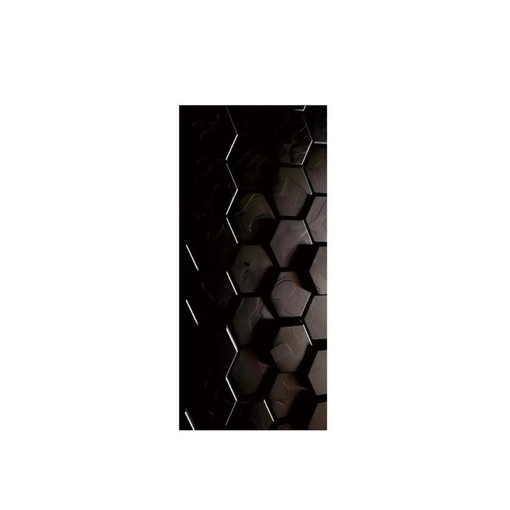 Decorative Items 2 Pieces Car B-Pillar Vinyl Stickers DIY Door Post Decals Waterproof