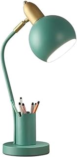 Cabezal de ducha Lámpara de mesa de protección de ojo ajustable con soporte de lápiz lámpara de noche adecuada para la oficina de la oficina del dormitorio lámpara de noche para la ducha de dormitorio