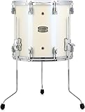 Yamaha Absolute Hybrid Maple Floor Tom - 13 inches x 14 inches, Polar White