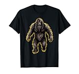 Glowing Guardian: Bigfoot's Fiery Presence