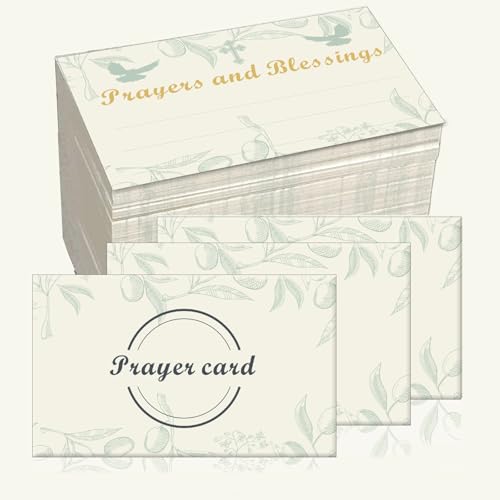 Cartes d'encouragement chrétiennes pour surmonter le stress au travail, lot de 200