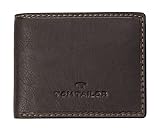  Tom Tailor Acc LARY Börse klein, braun - Monedero hombre, color marrón, talla 11x9x2 cm (B x H x T)