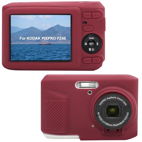 Canboc Protective Case for KODAK PIXPRO FZ45 Digital Camera, Red